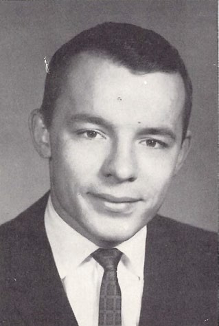 A picture of Dick Barbour, taken while attending Grinnell College. 