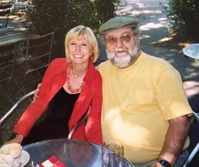 Jeff Easterson with his wife Jaga Beran.