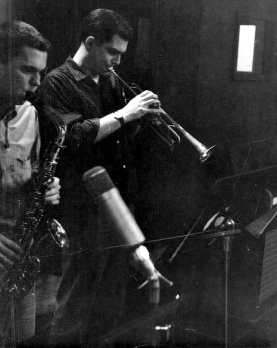 John Scott plays the trumpet.